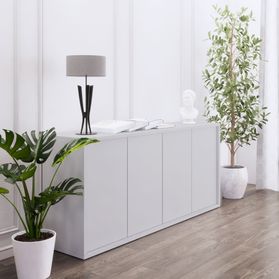 NOVA Sideboard | 2 OH, 1615 x 750 mm, Perlgrau
