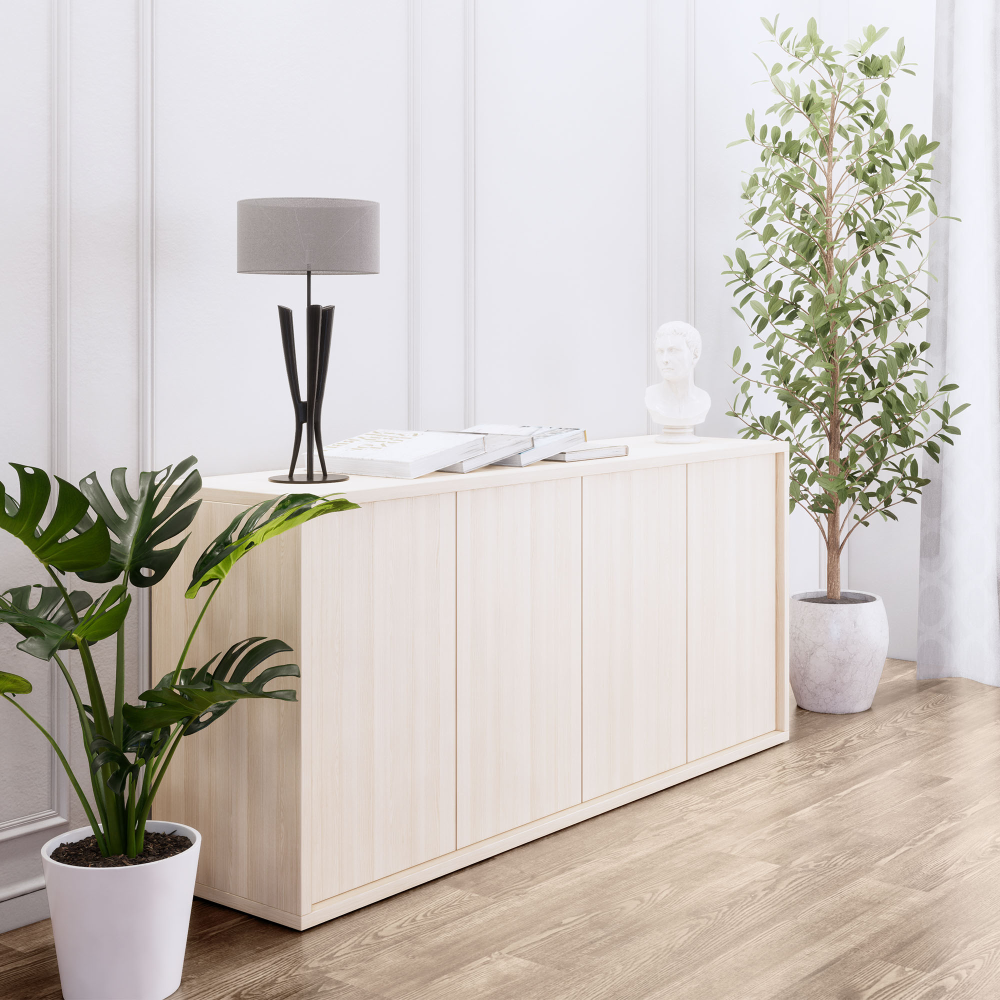 NOVA Sideboard | 2 OH, 1615 x 750 mm, Sandesche - 1 Main Image