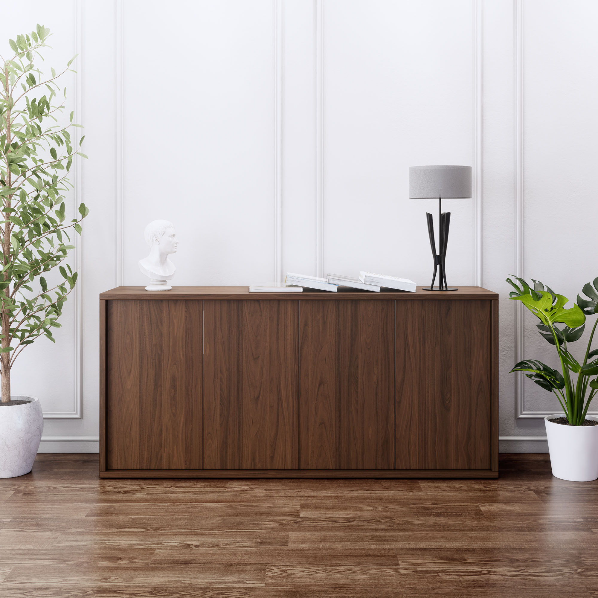 NOVA Buffet | 2 oh, 1615 x 750 mm, noix - 2 Main Image