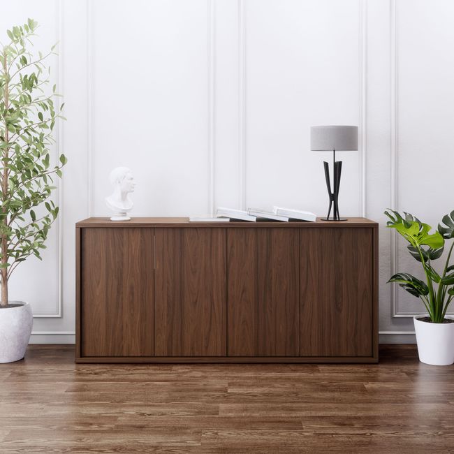 NOVA Sideboard | 2 OH, 1615 x 750 mm, Nussbaum NOVA Sideboard | 2 OH, 1615 x 750 mm, Nussbaum