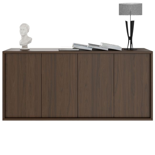 NOVA Sideboard | 2 OH, 1615 x 750 mm, Nussbaum NOVA Sideboard | 2 OH, 1615 x 750 mm, Nussbaum