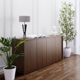 NOVA Sideboard | 2 OH, 1615 x 750 mm, Nussbaum