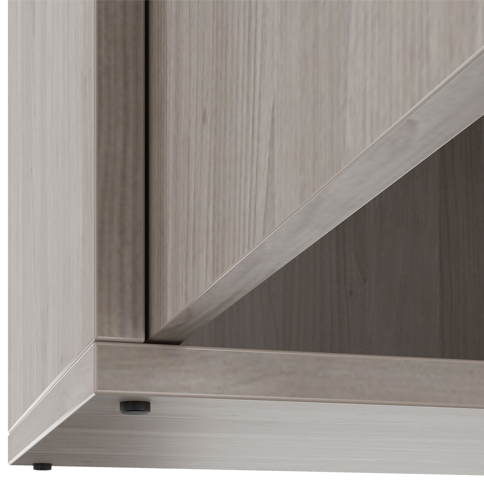 NOVA Sideboard | 2 OH, 1615 x 750 mm, Nordeiche grau - 12 Main Image