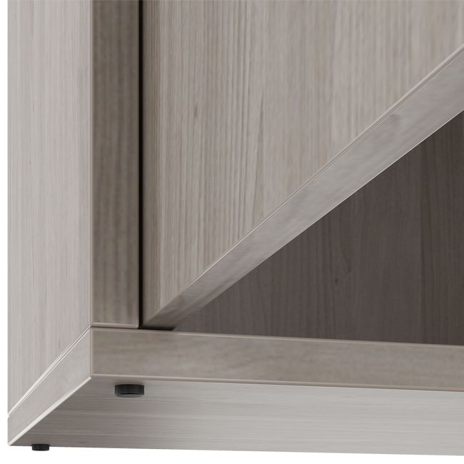 NOVA Sideboard | 2 OH, 1615 x 750 mm, Nordeiche grau