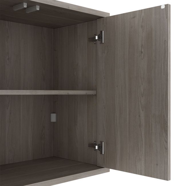 NOVA Sideboard | 2 OH, 1615 x 750 mm, Nordeiche grau