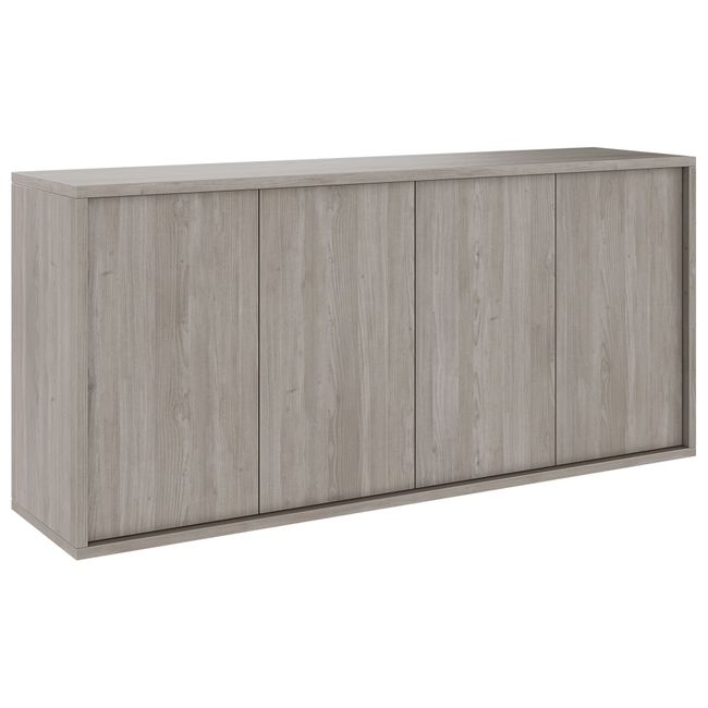 NOVA Sideboard | 2 OH, 1615 x 750 mm, Nordeiche grau