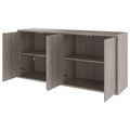 NOVA Sideboard | 2 OH, 1615 x 750 mm, Nordeiche grau - 14 Thumbnail Image