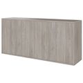 NOVA Sideboard | 2 OH, 1615 x 750 mm, Nordeiche grau - 10 Thumbnail Image