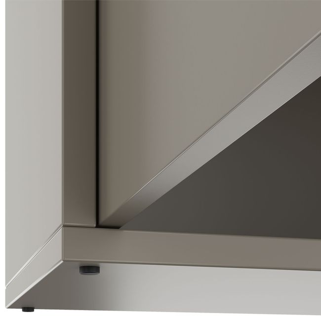 NOVA Sideboard | 2 OH, 1615 x 750 mm, Cubanitgrau