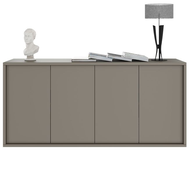 NOVA Sideboard | 2 OH, 1615 x 750 mm, Cubanitgrau