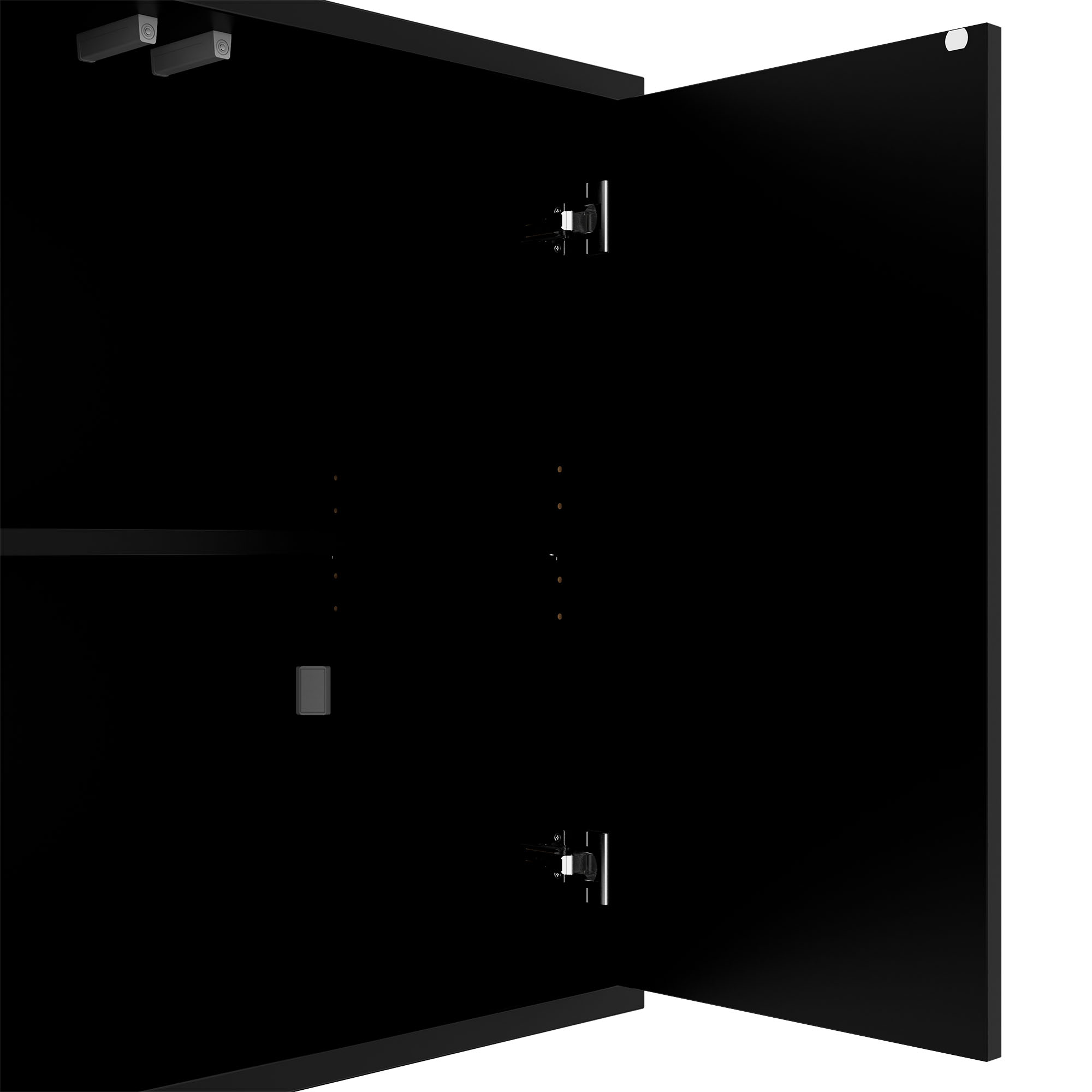 NOVA Sideboard | 2 OH, 1615 x 750 mm, Schwarz - 15 Main Image