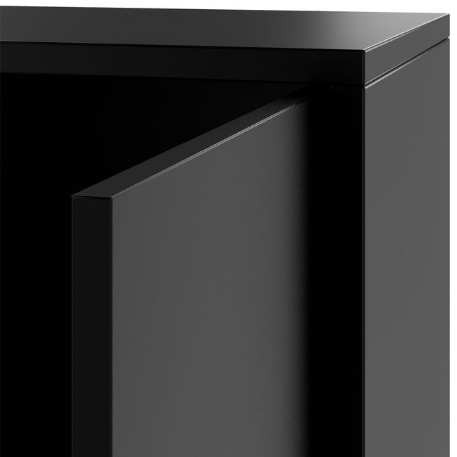 NOVA Sideboard | 2 OH, 1615 x 750 mm, Schwarz