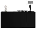 NOVA Sideboard | 2 OH, 1615 x 750 mm, Schwarz - 8 Thumbnail Image