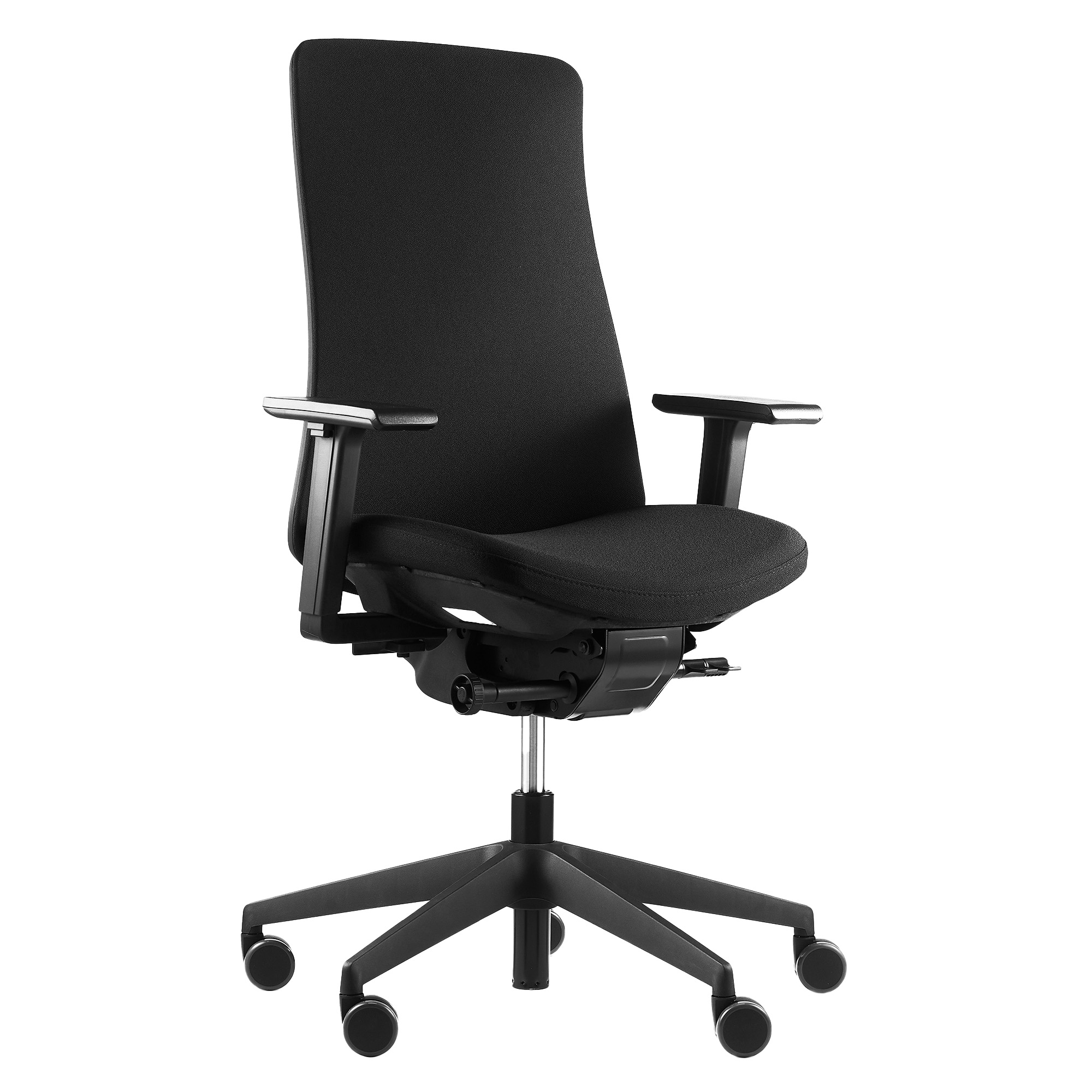 König + Neurath - JET.III office swivel chair | Soft padding, lumbar support, black - 1 Main Image
