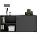 NOVA Armoire de porte coulissante | 2 oh, 1640 x 740 mm, anthracite - 4 Thumbnail Image