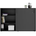 NOVA Armoire de porte coulissante | 3 oh, 1640 x 1085 mm, anthracite - 4 Thumbnail Image