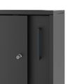 NOVA Armoire de porte coulissante | 3 oh, 1640 x 1085 mm, anthracite - 9 Thumbnail Image